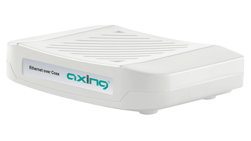 Axing Ethernet-over-Coax Netzwerk-Adapter EoC 1-32- bis 1800 MBit-s- LAN-Verteilung ber Koaxkabel