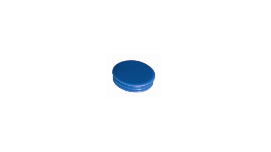 Deckel- blau- fr 10-mm-Spannzangen-Drehknopf