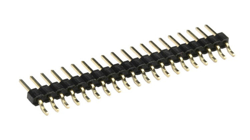 econ connect Stiftleiste PH1S10GOTB- 1x 10-polig- abgewinkelt- RM 2-54 mm SMT unter Bauteile / Komponenten