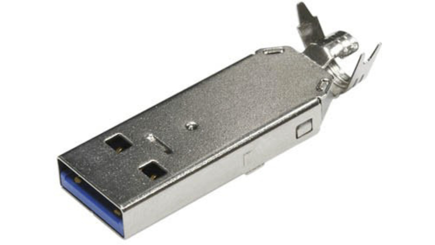 econ connect USB-Stecker 3-0 Typ A USB3AMS- Ltanschluss unter Bauteile / Komponenten
