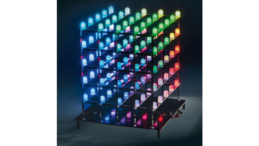 ELV Spar-Set 5x5x5-RGB-Cube RGBC555- Bausatz inkl- LEDs und Netzteil unter Baustze