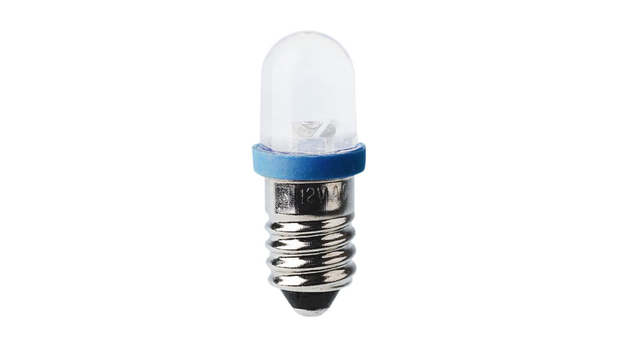 LED Kleinlampe Sockel E10- 10 x 28 mm- 12 V- grn unter Bauteile / Komponenten