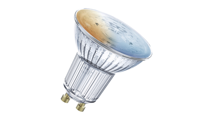 LEDVANCE SMART+ WiFi 4-9-W-LED-Lampe PAR16- GU10- 350 lm- 45 - Tunable White- dimmbar- Alexa- App