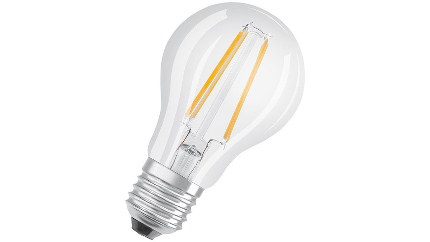 OSRAM LED STAR PLUS 7-W-Filament-LED-Lampe E27 mit GlowDim-Technologie- warmweiss