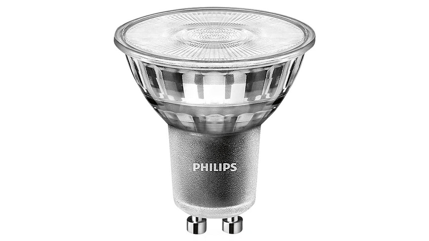 Philips MASTER ExpertColor 3-9-W-GU10-LED-Lampe- 265 lm- 97 Ra- 36 - 2700K- warmweiss- dimmbar unter Beleuchtung